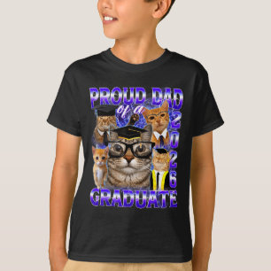 Proud dad of a 2026 graduate funny cat meme forPro T-Shirt