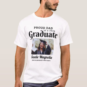 Proud Dad of a 2026 Graduate Personalised  T-Shirt