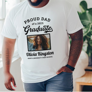 Proud Dad of a 2026 Graduate White T-Shirt