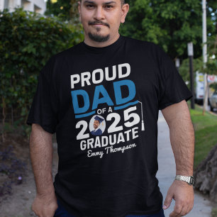 Proud Dad Of A 2027 Graduate Personalised Family T-Shirt