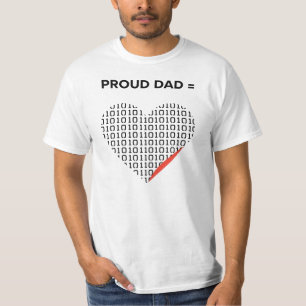 Proud Dad of a Brilliant Software Engineer T-Shirt