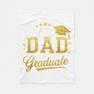 Proud Dad of A Cl of 2026 Graduate Senior 26 Fleece Blanket