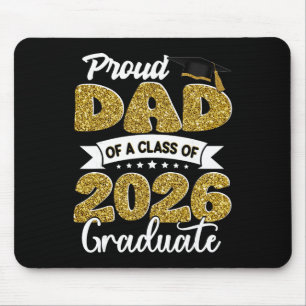 Proud Dad Of A Cl Of 2026 Graduate Shirt Senior 26 Mouse Mat