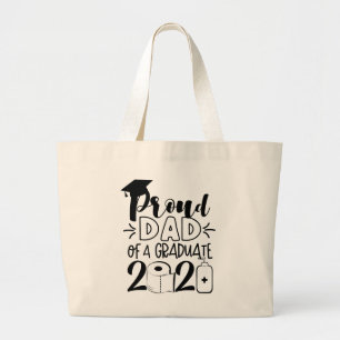 Proud Dad of a Graduate - 2021 Large Tote Bag
