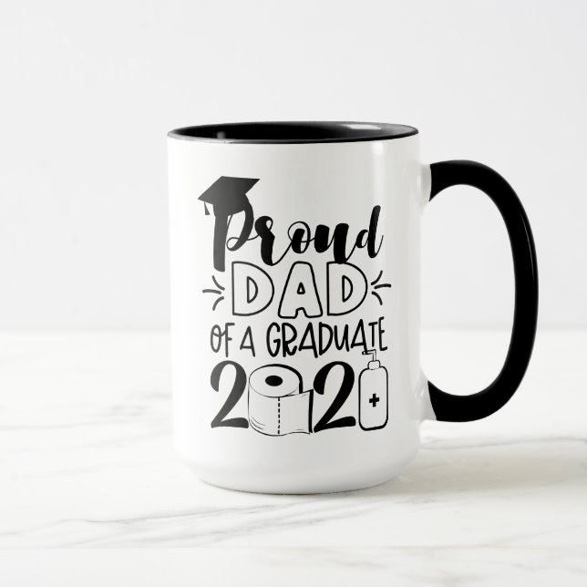 Proud Dad of a Graduate - 2021 Mug (Right)