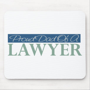 Proud Dad Of A Lawyer Mouse Mat