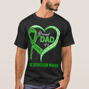 Proud Dad Of A Manic Depression Warrior T-Shirt