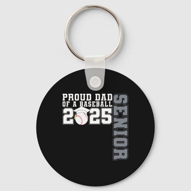 Proud Dad Of A Sell Senior 2025  Key Ring (Front)