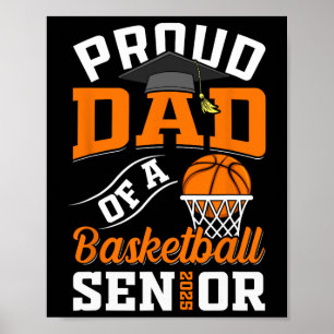 Proud Dad Of A Sketll Senior Cl Of 2025 Graduation Poster