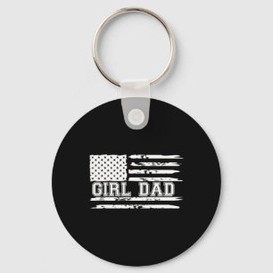 Proud Dad Of Girls Father Of Girls For Dad Xmas Fa Key Ring