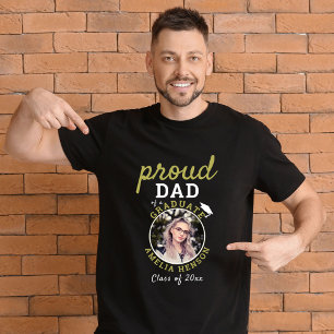 Proud Dad of Graduate Graduation 2023 Photo T-Shirt