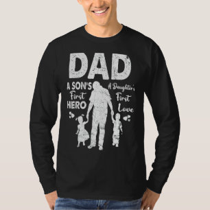 Proud Dad Of Twins Best Fathers Day From Son T-Shirt