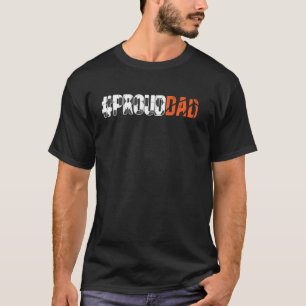 Proud Dad Soccer Basketball Dad Of Ballers T-Shirt