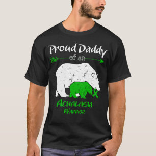 Proud Daddy Bear Achalasia Awareness T-Shirt