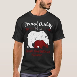 Proud Daddy Of A Brain Aneurysm Awareness T-Shirt