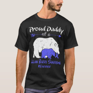 Proud Daddy Of A Guillain Barre Syndrome Awareness T-Shirt