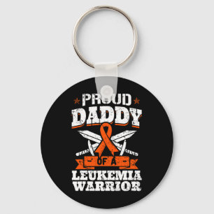 Proud Daddy Of A Leukaemia Warrior Dad Awareness B Key Ring