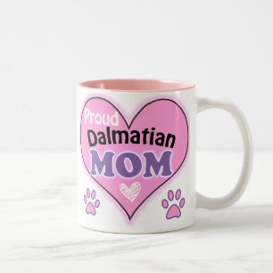 Proud Dalmatian Mum Two-Tone Coffee Mug
