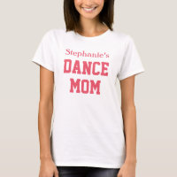 Proud Dance Mum Custom Personalised Daughter Name