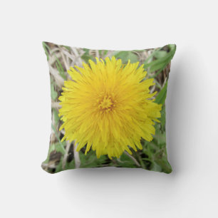 Proud Dandelion Flower. Cushion