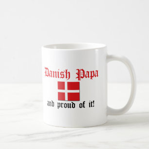 Proud Danish Papa Coffee Mug