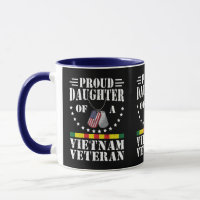 Proud Daughter Of A Vietnam Veteran Patriotic Gift