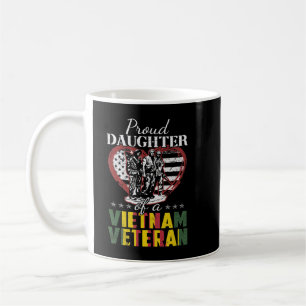 Proud Daughter Of A Vietnam Veteran T shirt Vetera Coffee Mug