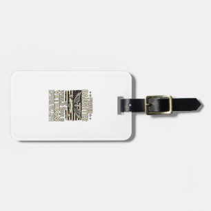 Proud Daughter of a World War II Veteran Shirt Des Luggage Tag