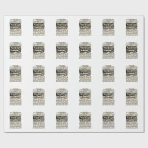 Proud Daughter of a World War II Veteran Shirt Des Wrapping Paper
