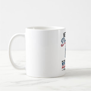 Proud Daughter of Heroes USA Flag Design Coffee Mug