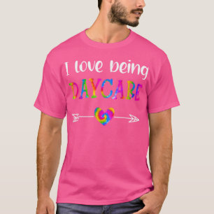 Proud Daycare Provider I Love Being Daycare Toddle T-Shirt