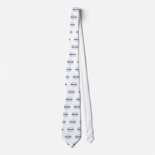 PROUD DEACON CHURCH LT TIE (Front)