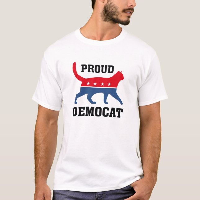 Proud Democat T-Shirt (Front)