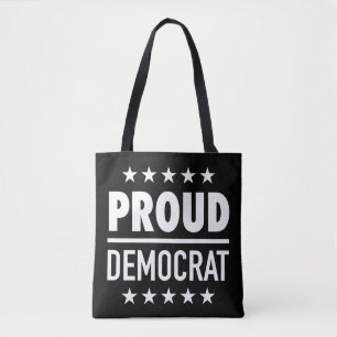 Proud Democrat Tote Bag