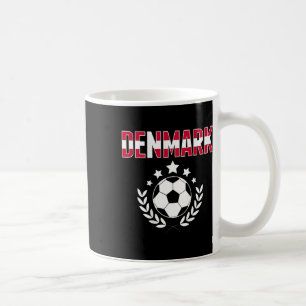 Proud Denmark Soccer Fans Jersey - Support Danish  Coffee Mug