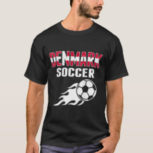 Proud Denmark Soccer Lovers Jersey - Danish Footll T-Shirt