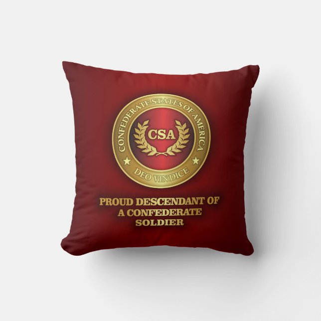 Proud Descendant Cushion (Front)