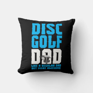 Proud Disc Golf Dad Cushion