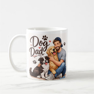 Proud Dog Dad Coffee Mug – Cute Dog Lover Gift