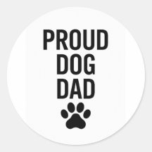 Proud Dog Dad – Funny Pet Lover Gift for Men