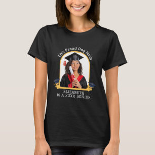 Proud Dog Mum is a Senior - Custom Graduation T-Shirt