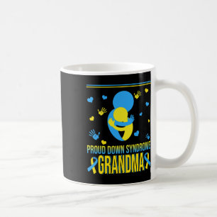 Proud Down Syndrome Grandma Down Syndrome Awarenes Coffee Mug