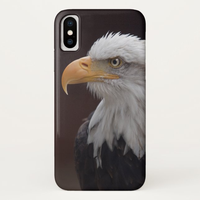 Proud Eagle iPhone X Case (Back)