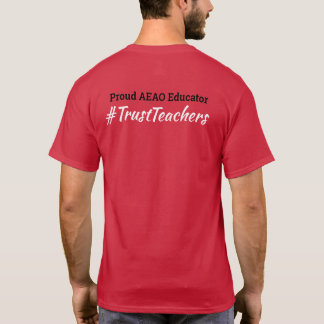 Proud educator t-shirt (Red)