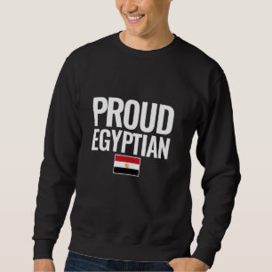 Proud Egyptian Egypt Flag Sweatshirt