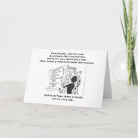 Proud Empty Nester Card
