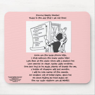 Proud Empty Nester Mousepad
