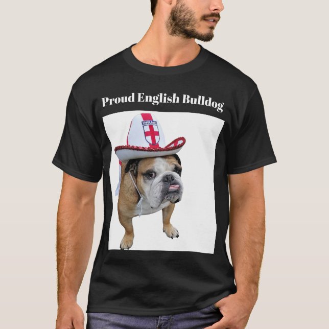 Proud English Bulldog T-Shirt (Front)