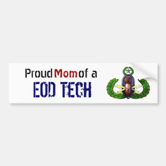 Proud, EOD Tech, EOD mum Bumper Sticker