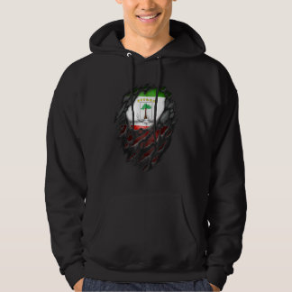 Proud Equatoguinean Roots Torn Ripped Equatorial G Hoodie
